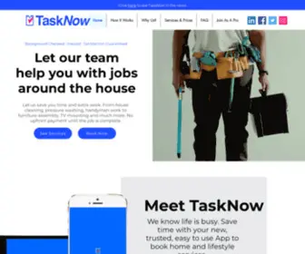 Tasknow.com(Local Services Today) Screenshot