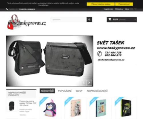 Taskyprovas.cz(Tašky) Screenshot