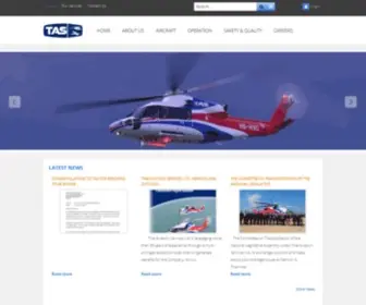 Tasl.co.th(Thai Aviation Services Limited) Screenshot