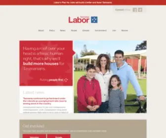 Taslabor.com(Tasmanian Labor) Screenshot