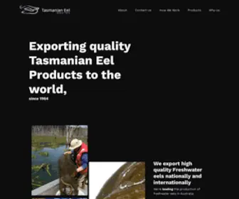 Tasmanianeelexporters.com.au(Tasmanian Eel Exporters) Screenshot