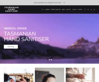 Tasmanianhandsanitiser.com.au(Tasmanian Hand Sanitiser) Screenshot