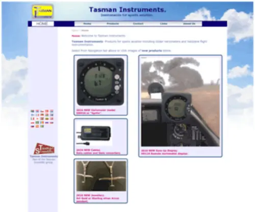 Tasmaninstruments.com.au(Home Tasman Instruments Australia) Screenshot