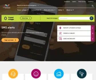 Tasnetworks.com.au(Home) Screenshot