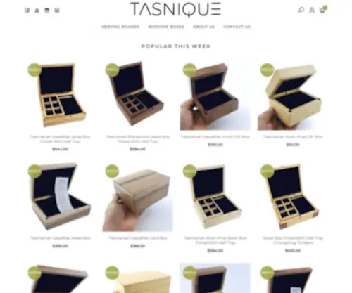 Tasnique.com.au(Made in Tasmania Products &amp; Unique Gifts) Screenshot