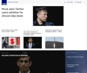 Tass.com(TASS Russian News Agency) Screenshot