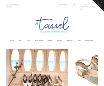 Tasselchildrenshoes.com(Tassel Children Shoes) Screenshot