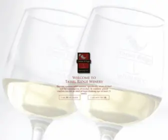 Tasselridge.com(Tassel Ridge Winery) Screenshot