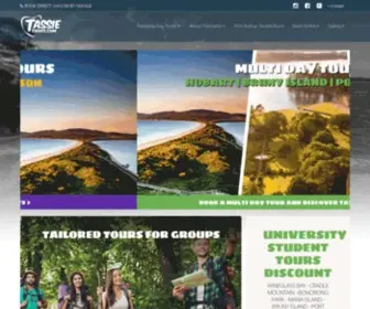 Tassietours.com(Tasmania Tours) Screenshot