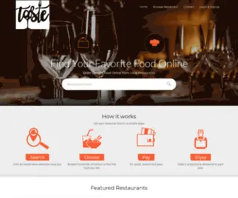 Taste.com.pk(Teste Restaurant) Screenshot
