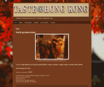 Tasteathongkong.com(Taste @ Hong Kong) Screenshot