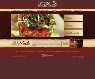 Tastebudscateringandevents.com(New Orleans Catering) Screenshot