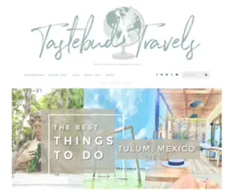 Tastebudtravels.com(Affordable Travel) Screenshot