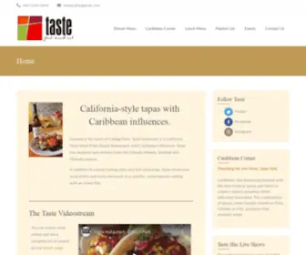 Tastecp.com(Taste Restaurant) Screenshot