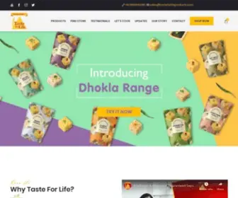 Tasteforlifeproducts.com(Taste For Life) Screenshot