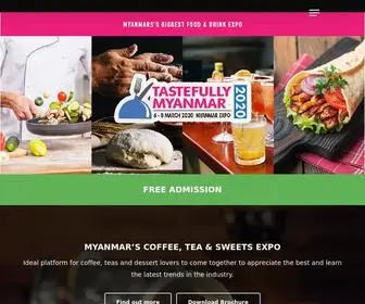 Tastefullymyanmar.com(Myanmar's Biggest Food and Drink Festival) Screenshot