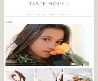 Tastehawaiionline.com(Taste Hawaii) Screenshot