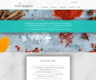 Tastehead.com(Food Innovation) Screenshot