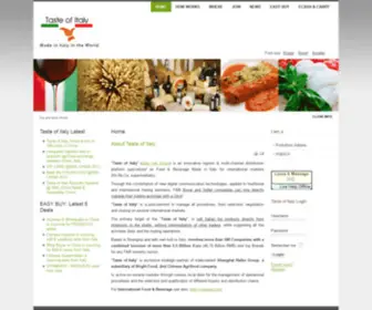 Tasteitaly.biz(Tasteitaly) Screenshot