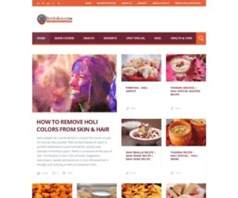 Tastekatadka.com(Quick Vegetarian Recipes) Screenshot