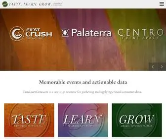 Tastelearngrow.com(Taste Learn Grow) Screenshot