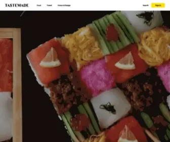 Tastemade.com(Recipes, Lifestyle Shows, Streaming, and More) Screenshot