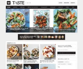 Tastemag.co.za(Woolworths TASTE) Screenshot