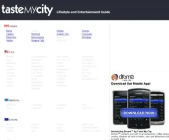 Tastemycity.com(Tastemycity) Screenshot