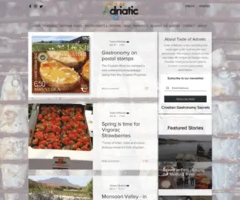 Tasteofadriatic.com(Taste of Adriatic) Screenshot