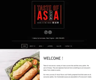 Tasteofasiateaysvalley.com(Taste of Asia) Screenshot