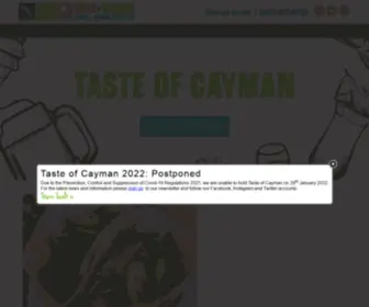 Tasteofcayman.org(Tasteofcayman) Screenshot