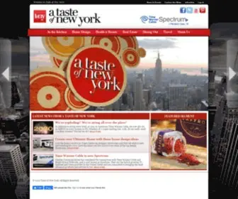 Tasteofny.com(A Taste of New York) Screenshot