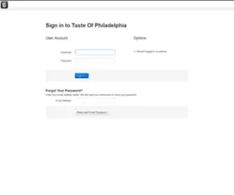 Tasteofphiladelphia.com(Taste of Philadelphia) Screenshot
