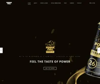 Tasteofpower.com(Taste of Power) Screenshot