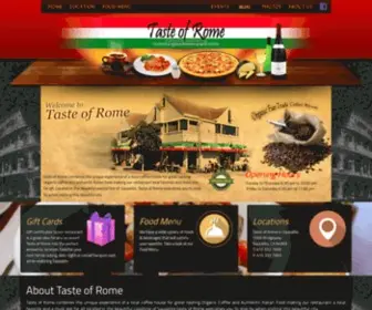 Tasteofrome.co(Taste of Rome) Screenshot