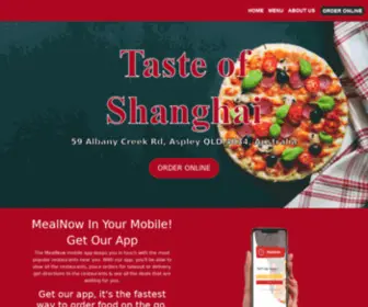 Tasteofshanghai.online(Aspley, QLD) Screenshot