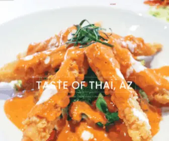 Tasteofthai.co(Taste of Thai) Screenshot