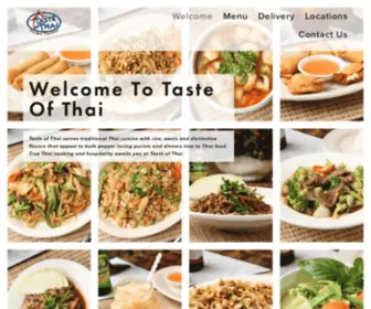 Tasteofthaillc.com(Taste of Thai) Screenshot