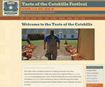 Tasteofthecatskills.com(Taste of the Catskills Festival) Screenshot