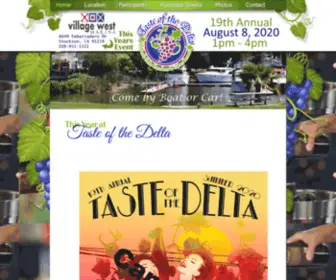 Tasteofthedelta.com(Tasteofthedelta) Screenshot