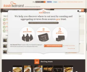 Tastesavant.com(Taste Savant) Screenshot