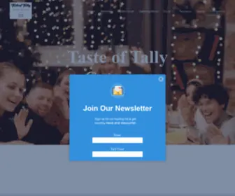 Tastetally.com(Taste of Tally) Screenshot