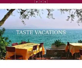 Tastevacations.com(Taste Vacations) Screenshot