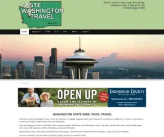 Tastewashingtontravel.com(Washington State) Screenshot