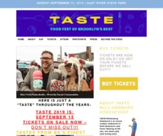 Tastewg.com(Taste WG) Screenshot