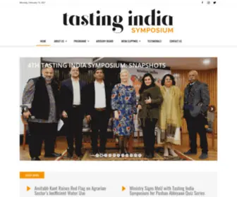 Tastingindiasymposium.com(Tasting India Symposium) Screenshot