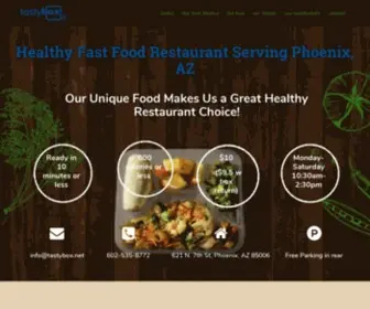 Tastybox.net(Healthy Restaurant) Screenshot