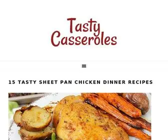Tastycasseroles.com(Tasty Casseroles) Screenshot