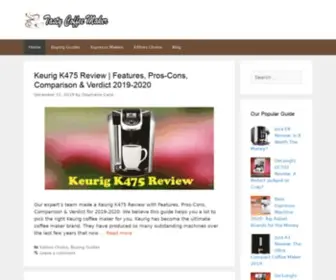Tastycoffeemaker.com(Tasty Coffee Maker) Screenshot