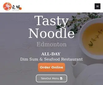 Tastynoodle.ca(Tasty Noodle) Screenshot